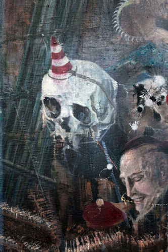 Nachmittag · 600 × 330 cm - Painting by Michael Kunze